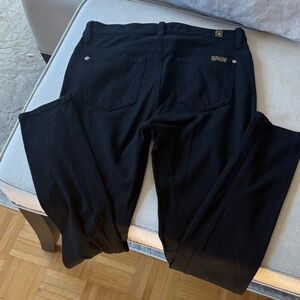 7 For All Mankind Black Skinny Pants